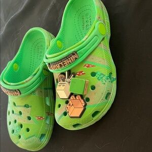 Minecraft kid CROCS